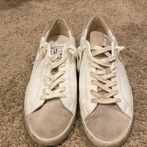 Sam Edelman Size 10 Sneakers White- great condition. Purchased to look worn.